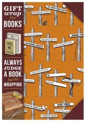 Gift wrap Papier do książki Novel signposts - IF