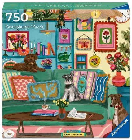 Puzzle 2D: Art&Soul Szczęśliwe Miejsca 750el - Ravensburger