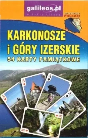 Karty pamiątkowe - Karkonosze i góry Izerskie - Plan