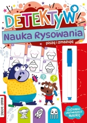 Piszę i zmazuję detektyw nauka rysowania - praca zbiorowa