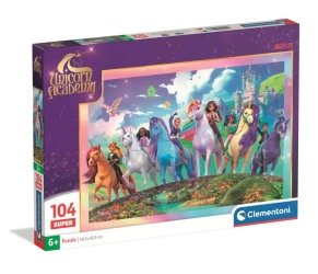 Puzzle 104 Super Unicorn Academy - Clementoni