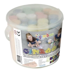 Kreda chodnikowa XXL w plastikowym wiaderku 20szt - Gimboo