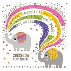 Karnet KW Urodziny - Słonie - Henry