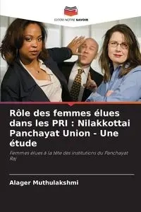 Rôle des femmes élues dans les PRI - Muthulakshmi Alager