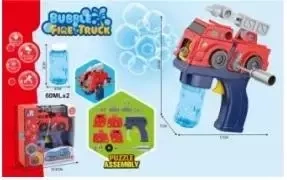Pistolet na bańki straż - Macyszyn Toys