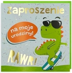 Zaproszenie Urodziny 5szt - Kukartka