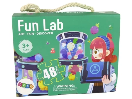 Puzzle 48 Laboratorium - Leantoys