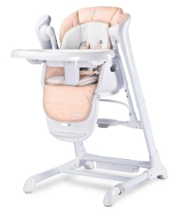 Krzesełko + huśtawka Indigo pudrowy róż - Caretero