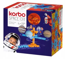 Space klocki 131 el - Korbo