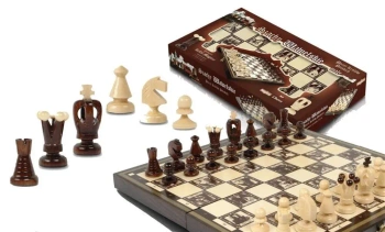 Szachy Wawel drewniane małe 35cm - Rafał Magiera