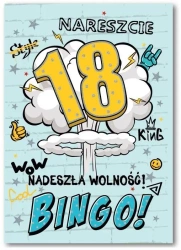 Kartka okolicznościowa 18 - Trend