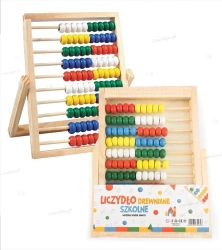 Liczydło drewniane 10-rzędowe - LearnHow