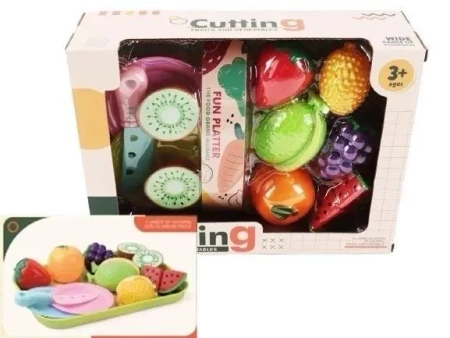 Owoce z rzepem do krojenia na tacy - Madej