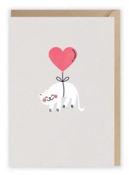 Kartka okolicznościowa Kotek, eko koperta K026 - Cardie