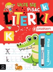 Piszę i zmazuję. Uczę się pisać literki z pisakiem - Anna Podgórska