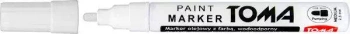 Marker olejowy TOMA biały