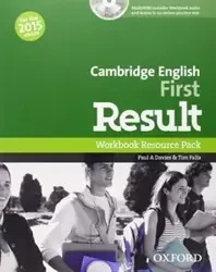 Cambridge English. First Result. Workbook without key + Online Practice Test + CD - Paul A. Davies, Tim Falla