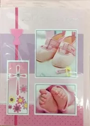 Karnet chrzest B6 Premium 37 + koperta - Panorama