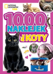 1000 naklejek. Koty. National Geographic Kids - zbiorowa praca