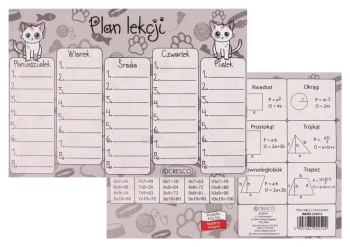 Plan lekcji A5 Brytyjczyk (25szt) - Cresco