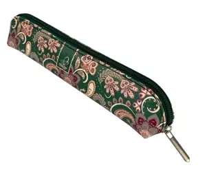 Piórnik mini Paisley Kwiaty green - Bee-bee