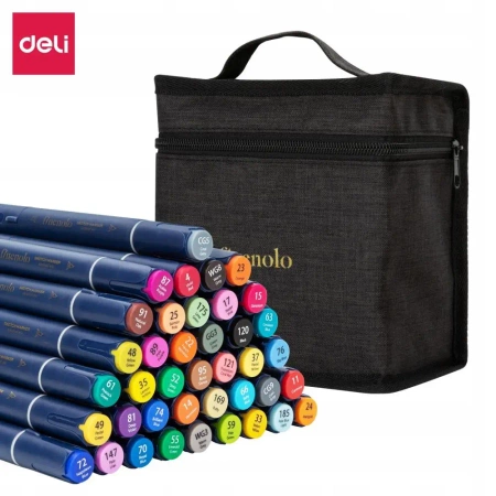 Markery dwustronne artystyczne Finenolo 40kol DELI