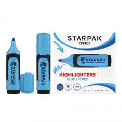 Zakreślacz niebieski Starpak pudełko A 10 120/720