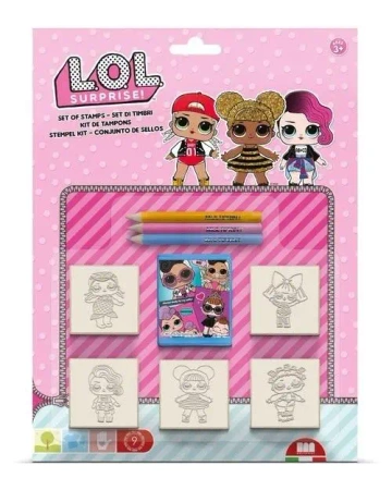 LOL Surprise - Pieczątki 5szt - Multiprint