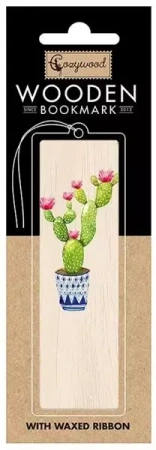 Zakładka drewniana Kaktus - Cozywood