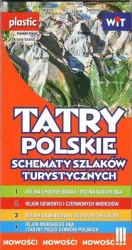 Schematy szlaków turystycznych. Tatry mapa - praca zbiorowa