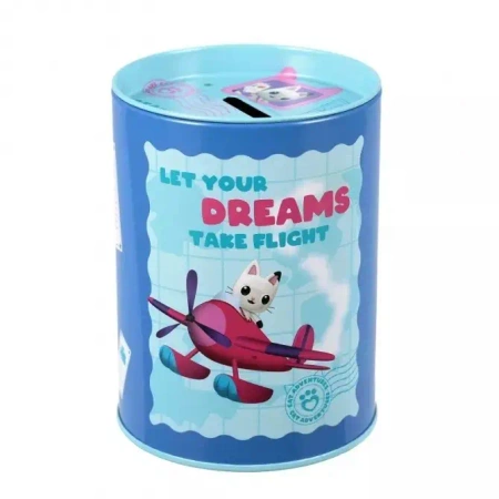 Skarbonka metalowa okrągła Gabby's Dollhouse - STARPAK