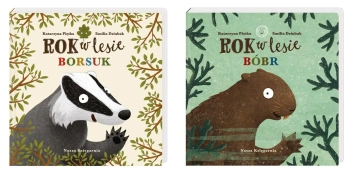 Rok w lesie. 4 książeczki. PAKIET - Emilia Dziubak, Katarzyna Piętka