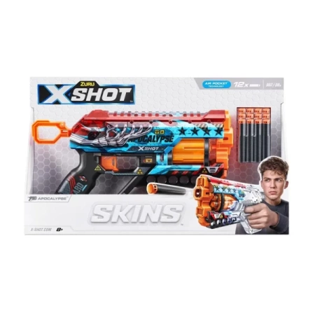 Wyrzutnia Skins Griefer Apocalypse 12 strzałek - ZURU X-Shot