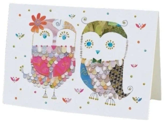 Karnet B6 + koperta MO5859 Sowy Ślub - Turnowsky