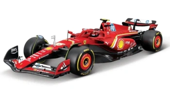 Ferrari Formula With Helmet & Plastic Stand SF - BBurago