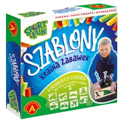 Sport & Fun. Szablony drewniane, kraina zabawek