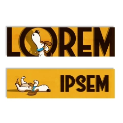 Zakładka kartonowa - Lorem Ipsem - Molom