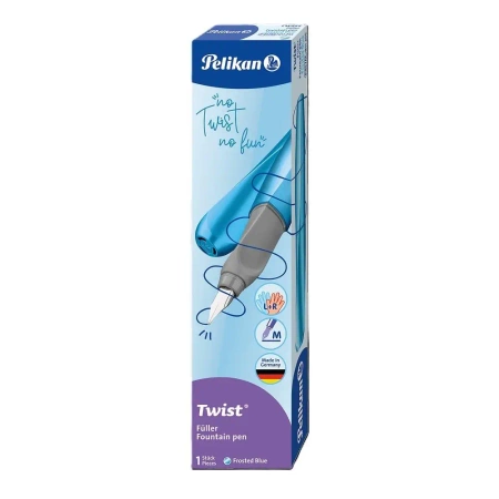 Pióro wieczne Twist P457 M Frosted Blue - PELIKAN