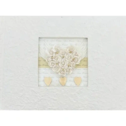 Album na zdjęcia. Białe serce ze skrzydłami - Praca zbiorowa