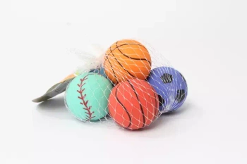 Piłeczki kauczukowe 45mm 5szt/opak 2913 07864