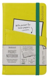 Bookaroo Notatnik Journal Pocket A6 - Oliwkowy - IF