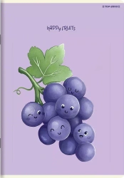 Zeszyt A6/32k kratka Fruits Top Fol A 12