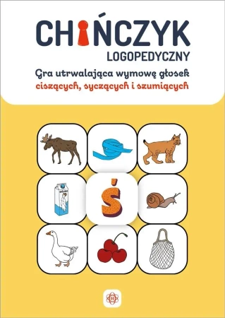 Chińczyk logopedyczny. Gra utrwalająca wymowę.. - Magdalena Hinz