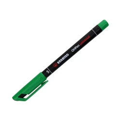 Marker permanentny OHPen S do folii i płyt, zielony
