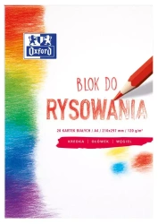Blok Rysowania Oxford A3 20k 120g Biały
