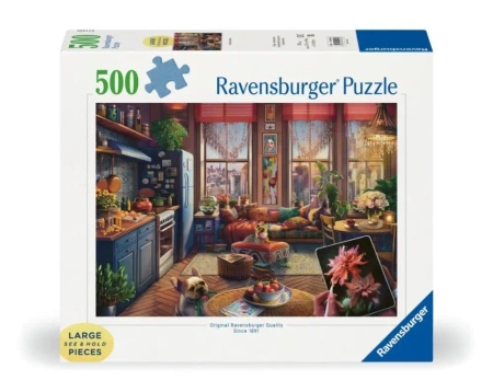 Puzzle 2D: Studio Boho 500el - Ravensburger