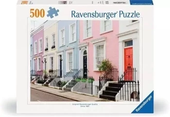 Puzzle 2D 500 Kolorowe Kamienice Londyn - Ravensburger