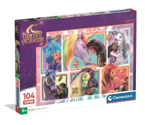 Puzzle 104 Super Unicorn Academy - Clementoni
