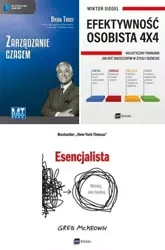 Esencjalista+Efektywność 4x4+Zarządzanie czasem - Brian Tracy