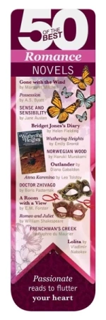 50 BEST - Romance - magnetyczna zakładka do książk - IF